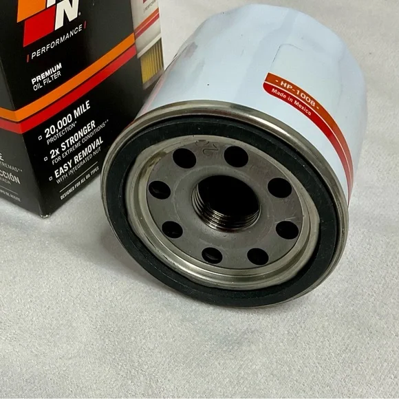 Brand New K&N Filters Performance HP-1008 Premium Oil Filter 20,000 Miles - Picture 8 of 8